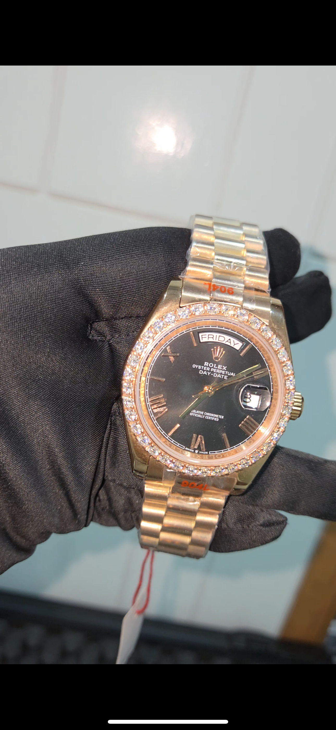 Rollie Day Date Gold w Oyster Band